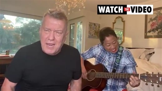 Jimmy Barnes sings a song for SA