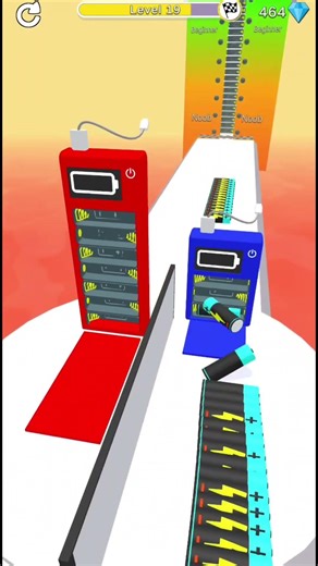 Battery Run Android Gameplay Episode 36 #shorts #games #batteryrungameplay