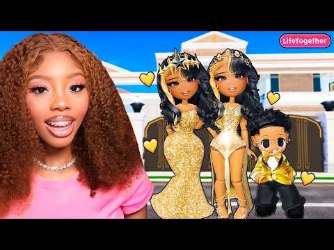 We Became RICH MOMS And Adopted A KID | Roblox Life Together Rp Snapchat