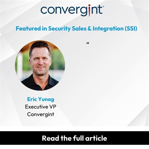 2026 will be remembered as the year the security industry transformed. Featured in Security Sales & Integration, Eric Yunag, Executive VP at Convergint, shares his predictions for the year ahead—and the single biggest challenge security professionals must tackle today. The challenge? Breaking free from a linear, product-driven model and embracing true collaboration across the ecosystem. Eric predicts that 2026 will mark the industry’s shift to a connected value chain designed to deliver measurab