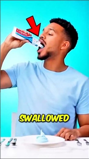 NEVER Swallow Toothpaste — Here's the Scary Truth Behind the Warning‼️😱🪥
