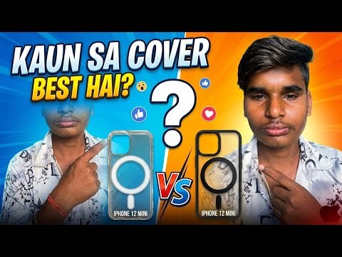 Best MagSafe Case for iPhone 12 Mini & 13 Mini | Which is Best? Clear Case vs Black Case Cover