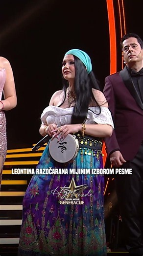 Leontina razočarana Mijinim izborom pesme #hypezvezde #leontina