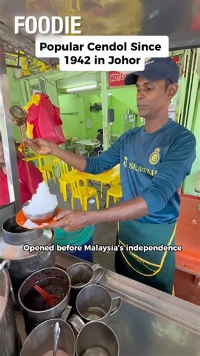 Popular Cendol Since 1942 in Johor 🍧