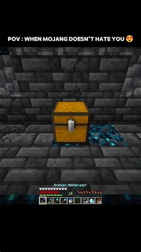 THANKS MOJANG 🥰#shorts