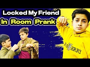 Epic Prank Blindfolded, Tied Up, and Locked in a Room! Friend's Hilarious Reaction| Hasnain World