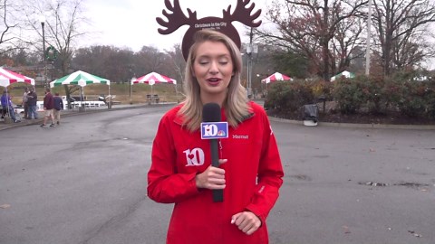 Today officially kicks off the Christmas celebrations in the city of Knoxville