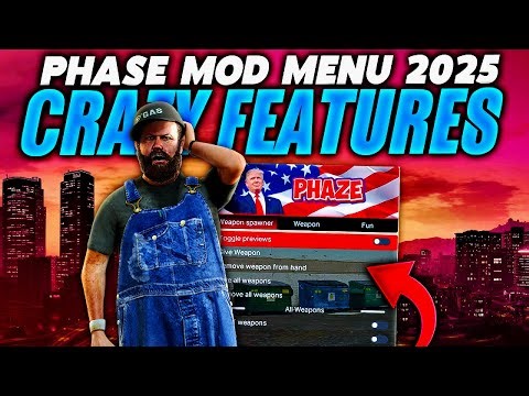 Injecting The FEATURE Packed PHAZE Mod Menu (2025)