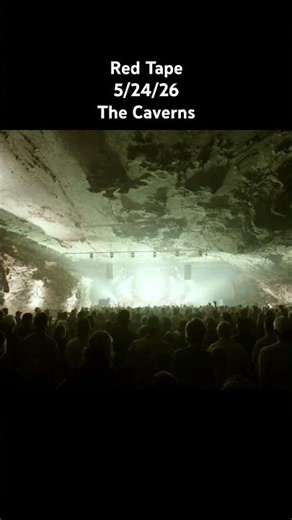 Red Tape in a cave #umphreysmcgee #livemusic #umphreys #redtape #supportlivemusic