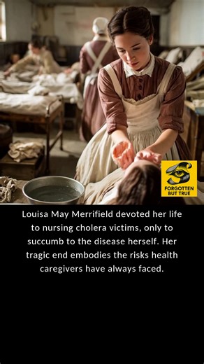 Louisa May Merrifield devoted her life to nursing cholera victims, only to succumb to the disease herself. Her tragic end embodies the risks health caregivers have always faced. Louisa May Merrifield, a nurse in the mid-19th century, found herself in the midst of one of the most terrifying outbreaks of her time – cholera. As this deadly disease ravaged communities, Louisa dedicated her life to caring for the ill. Cholera, known for its rapid and severe dehydration, was a death sentence for many 
