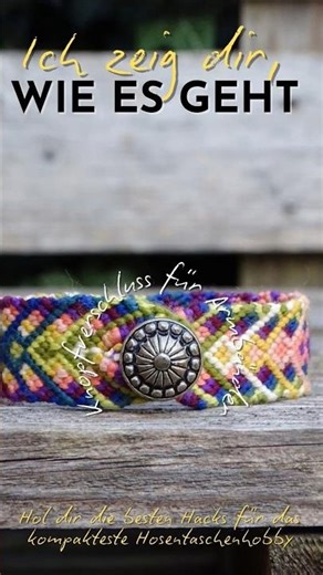 KNOTTING. Make your own button closure in a nutshell #diy #knotting