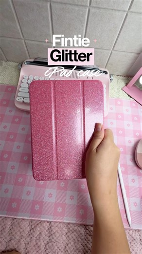 pink glitter ipad mini case | Fintie | ipad accessory recommendation