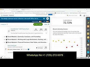 SAM Exam Excel Module 01 Getting Started with Excel | Excel Module 1 SAM Exam