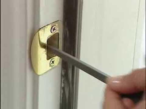 Aligning Deadbolt with Strike Plate (#5510)