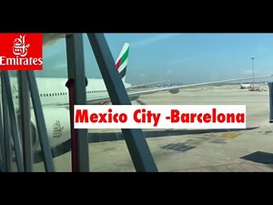 Emirates 777-200LR Mexico City-Barcelona (Economy Class)