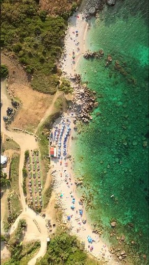 Cala Mazzo di Sciacca, Sicily 🇮🇹 Hidden Beach Paradise from Above