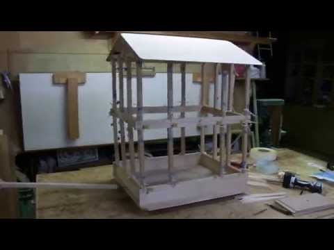 木造住宅倒壊模型(補強無し)