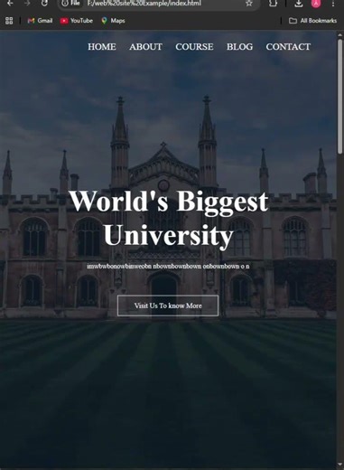 first year project | CodeLearning