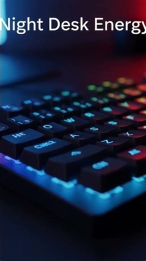 Night RGB Keyboard Ambience — Aesthetic ASMR for Sleep #asmr #clay #ceramic #satisfyingvideo #shorts