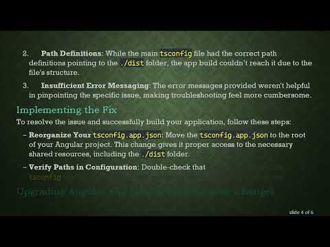 Fixing Angular CLI 9 Build Issues with Local Libraries in Mono-Repos