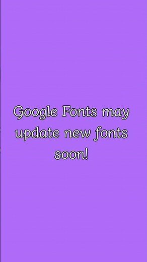 Expanding Google Fonts... (avaliable before simple surgery)