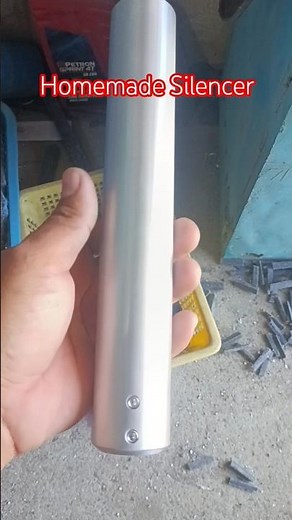 Homemade Silencer #supressor #pcp #airgun