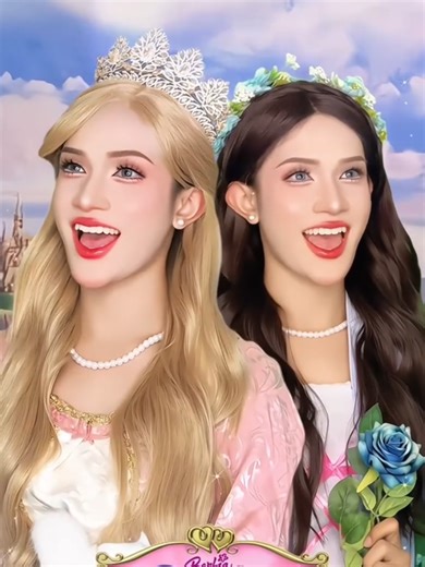 Transform into Barbie from Princess and the Pauper