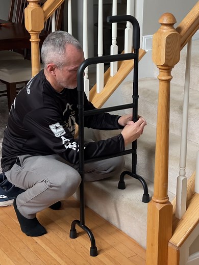 Stair Climbing Assist Cane Review for Home Safety