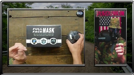 Watch Prepper Gas Mask For SHTF Event - Nuclear Tactical Chemical on Amazon Live