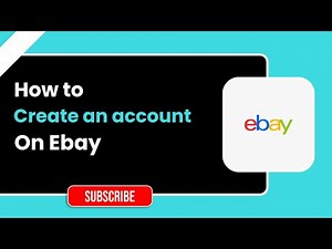 How to Create an eBay Account (2025 Step-by-Step Guide)