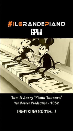 #ilGrandePiano - Tom & Jerry Piano Tooners
