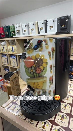 Thun Base Grigio con Tulipani e Baby Frog