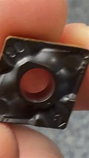 Donnie Hinske on Instagram: "THE INSERT TEST! Part 1/3 the CNMX. Stay tuned because over the next few days we are going to show three different inserts and how they compared against each other. #cnc #machine"