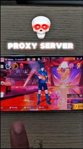 HOW TO DOWNLOAD PROXY SERVER IN FREE FIRE, HOW TO USE PROXY SERVER IN FREE FIRE, VIP PROXY SERVER
