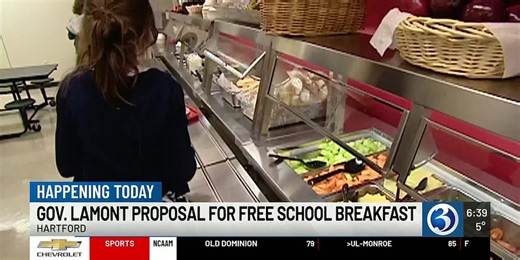 Lamont renews push for universal free school breakfast with $12 million proposal