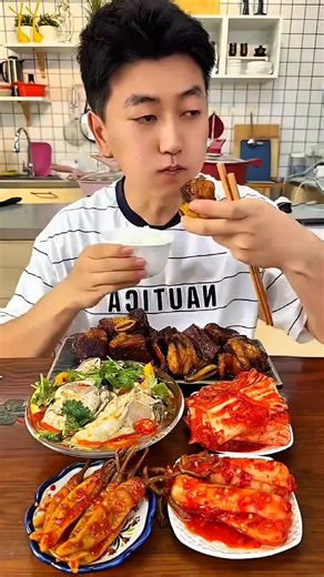 Ribs for Breakfast or Dinner? A Mukbang Exploration