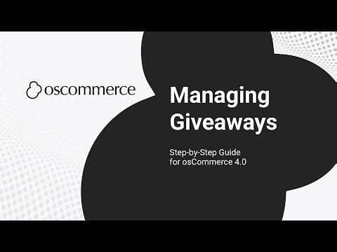 Managing Giveaways | Create & Configure Free‑Product Promotions