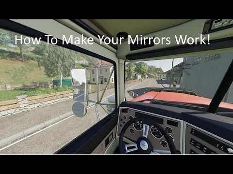 FS19 | Tutorial | How To Make Your Mirrors Work