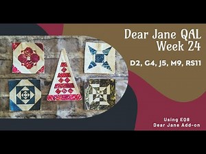 Dear Jane QAL Week 24
