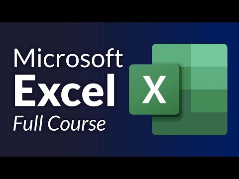 Microsoft Excel for Absolute Beginners - Full Course