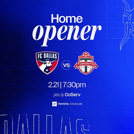 FC Dallas is BACK at Toyota Stadium on February 21. Get your tickets NOW! | FC Dallas
