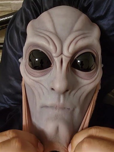 the human mask #mask #alien