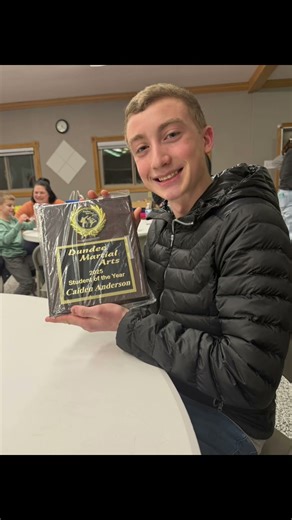 Congratulations Caiden for receiving both the student of the session & student of the year awards!!