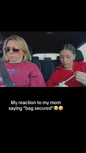 Laughing at Mom's 'Bag Secured' Moment