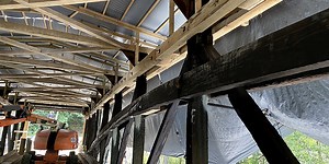 Progress being made on restoration of Carrollton Covered Bridge