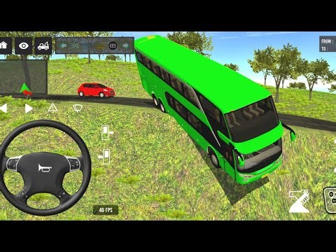 Euro Bus Driving Game PublicTransportation 2024 Indonesia BusSimulator Android Gameplay #86