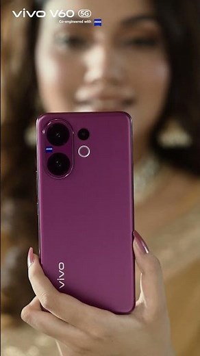 vivo V60 5G in Berry Purple