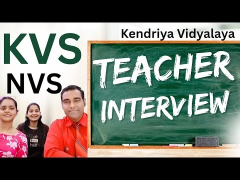 KVS/NVS Interview questions | Kv teacher interview | How to crack kvs nvs interview