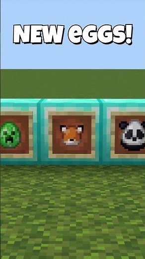 All New Spawn Egg Textures in Minecraft! 🥚✨