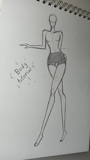 Body Tutorial: How to Draw Body Structure Sketch